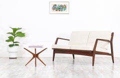 Ib Kofod-Larsen Love Seat Sofa for Selig