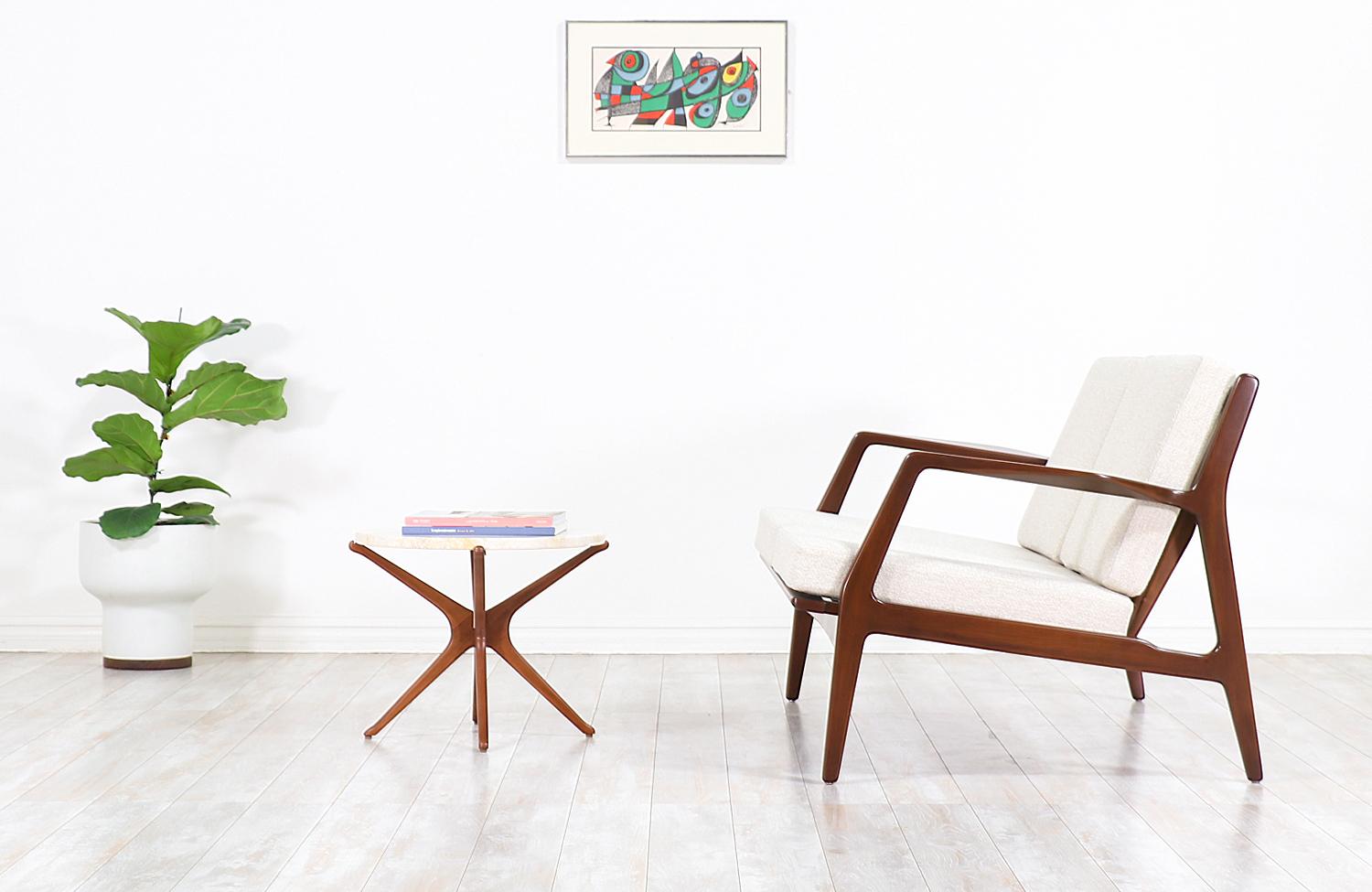 Mid-Century Modern Ib Kofod-Larsen Love Seat Sofa for Selig