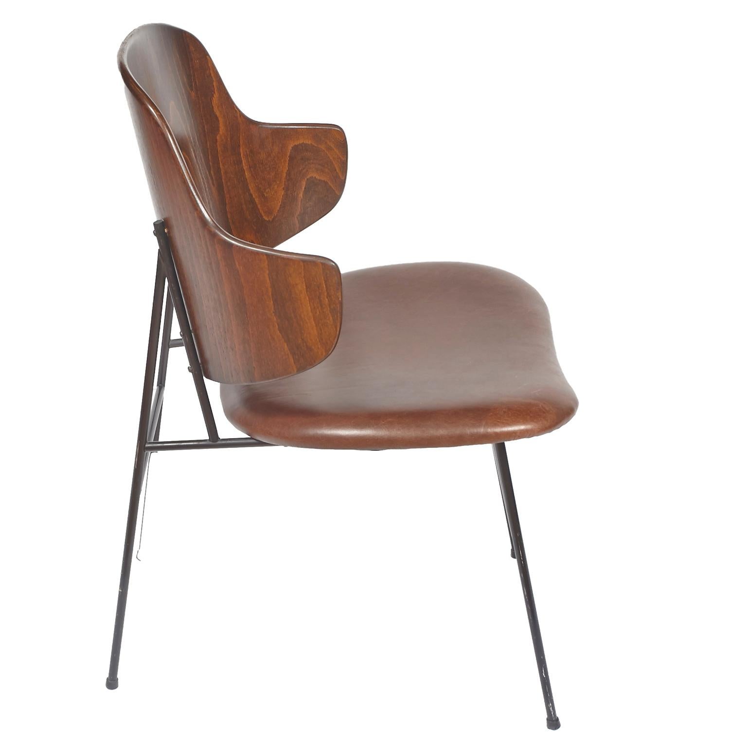 Scandinavian Modern Ib Kofod-Larsen Mid-Century Modern Penguin Chair For Sale
