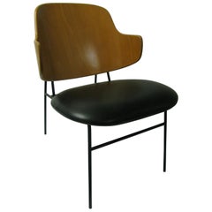 Ib Kofod Larsen Mid-Century Modern Selig Vintage Penguin Chair