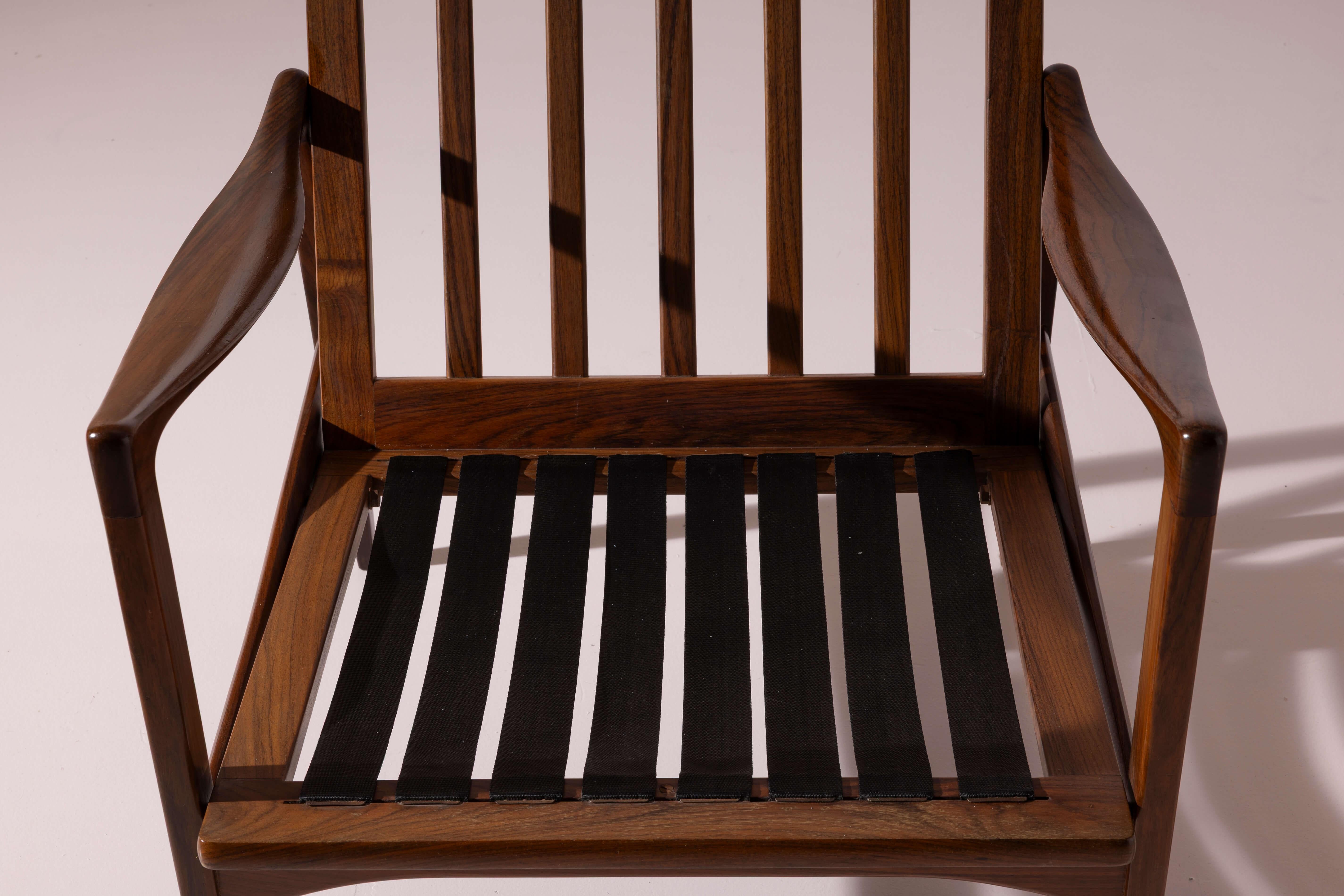 Ib Kofod-Larsen, paire de fauteuils Canditate, Danemark, années 1950 en vente 10