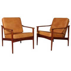 Ib Kofod-Larsen Pair of Lounge Chairs