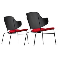 Ib Kofod-Larsen Pair of Penguin Easy Chairs