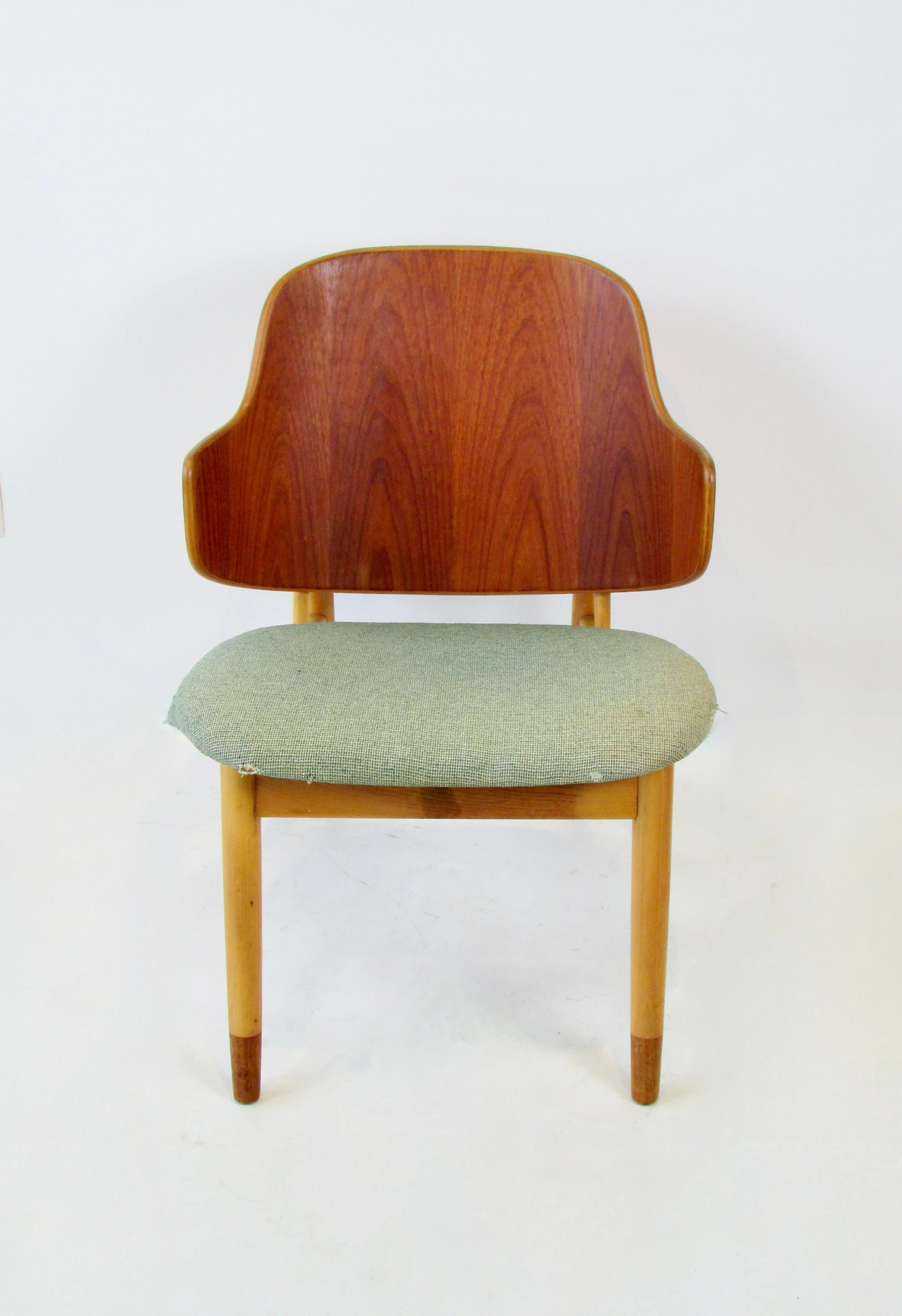 Ib Kofod-Larsen Penguin-Stuhl für Christiansen und Larsen Dänemark 1955 (20. Jahrhundert) im Angebot