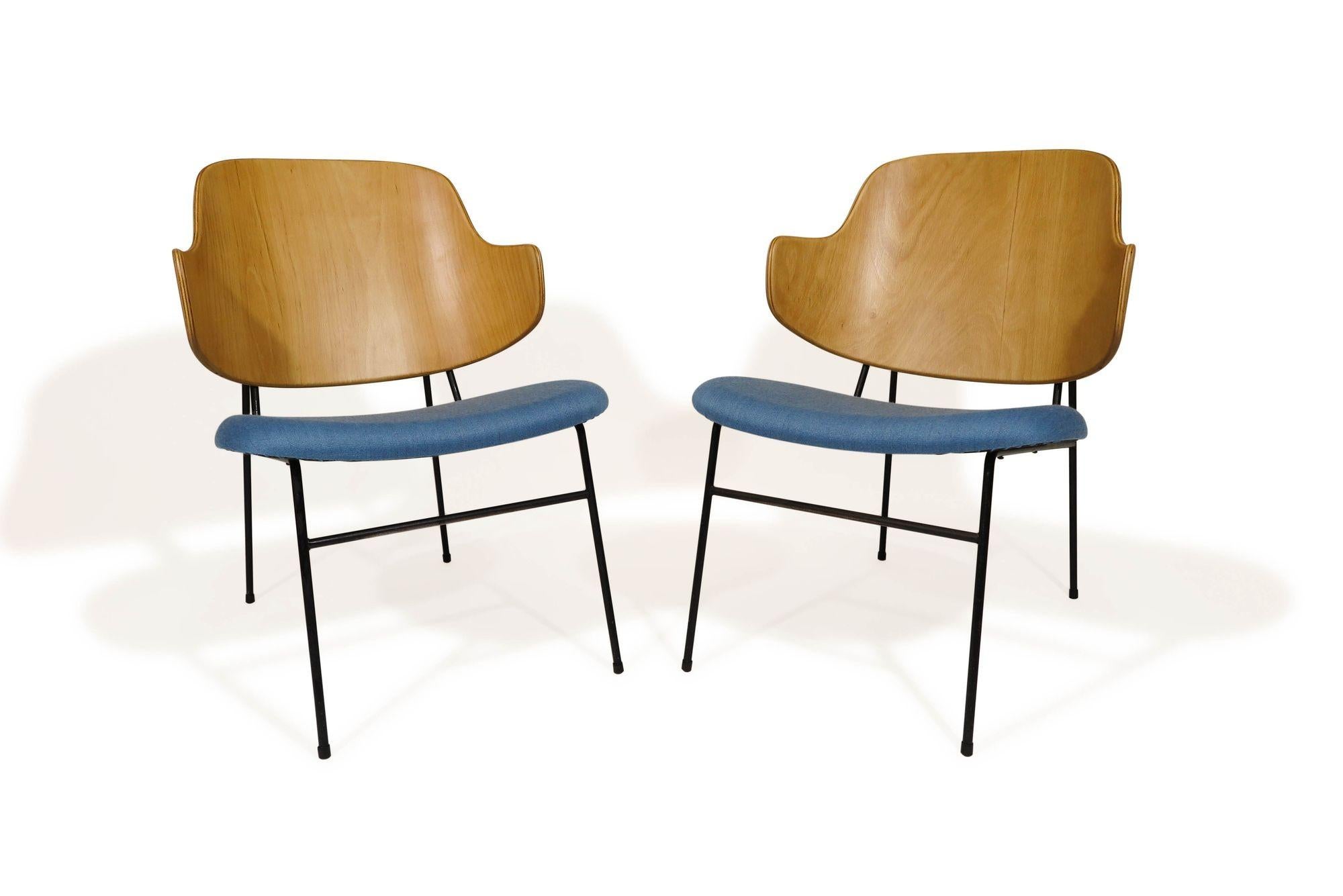 Ib Kofod Larsen Penguin Chairs, a Pair 2