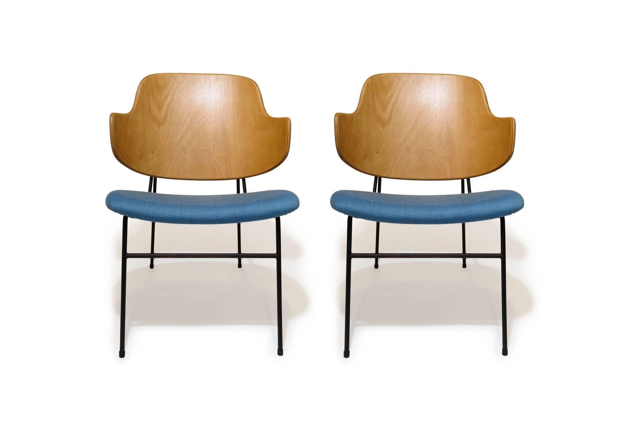 Ib Kofod Larsen Penguin Chairs, a Pair 4