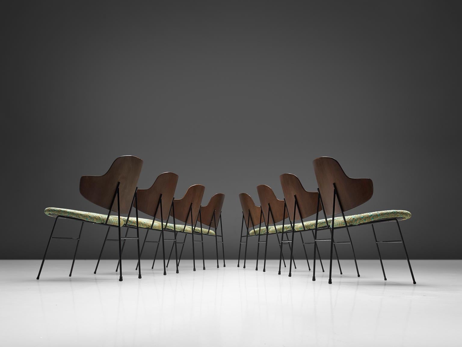 Danish Ib Kofod-Larsen Penguin Dining Chairs