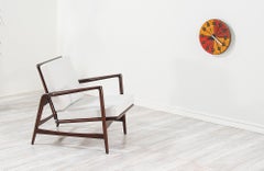 Ib Kofod-Larsen Reclining Lounge Chair for Selig