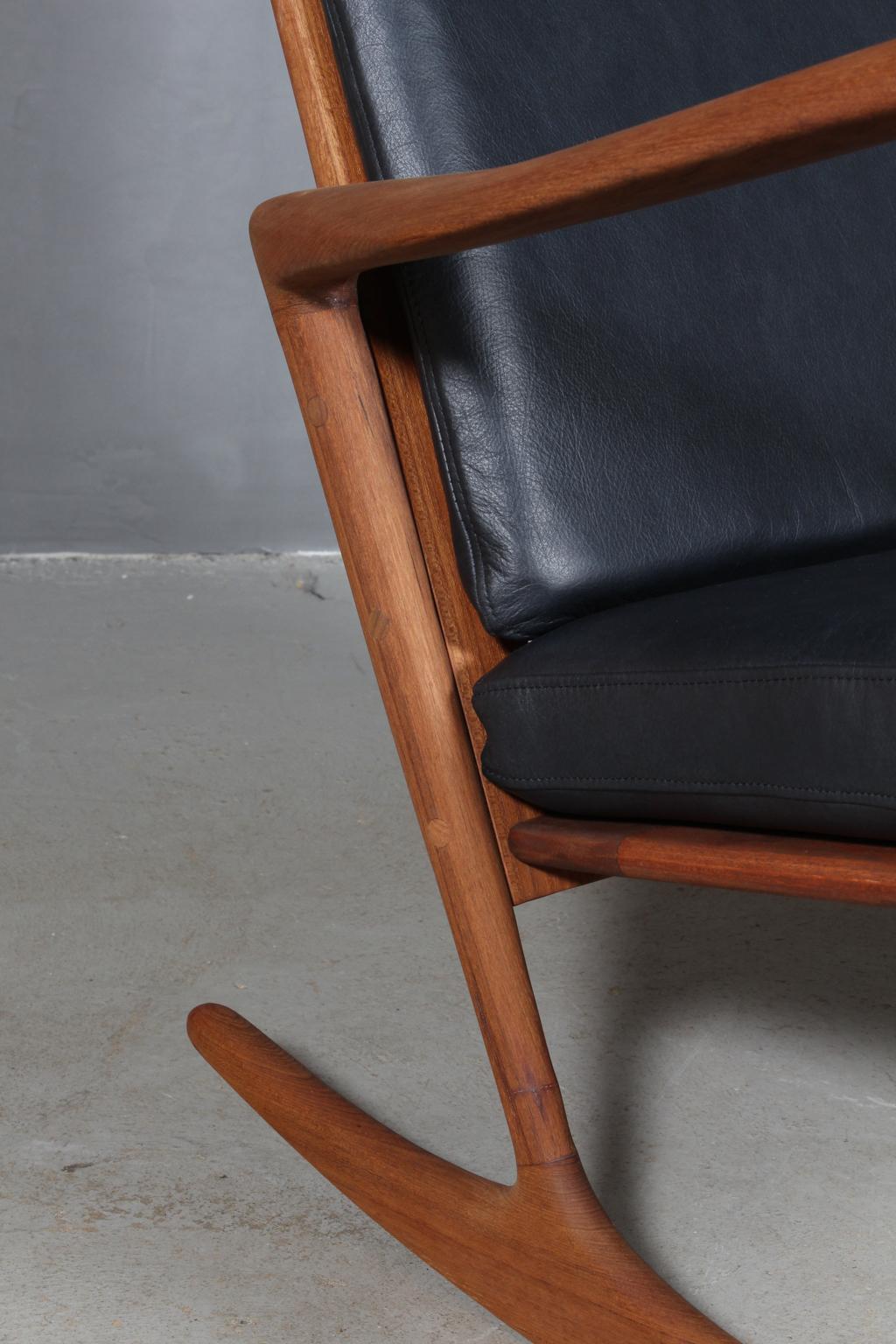 Scandinavian Modern Ib Kofod-Larsen Rocking Chair
