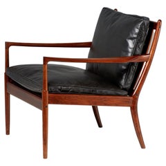 Ib Kofod-Larsen Rosewood Samso Chair, circa 1960s
