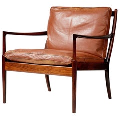 Ib Kofod-Larsen Rosewood Samso Chair, circa 1960