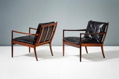 Ib Kofod-Larsen Rosewood Samso Chairs, circa 1960