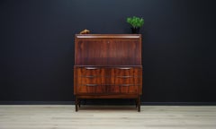 Ib Kofod-Larsen Rosewood Secrétaire Danish Design, 1970s