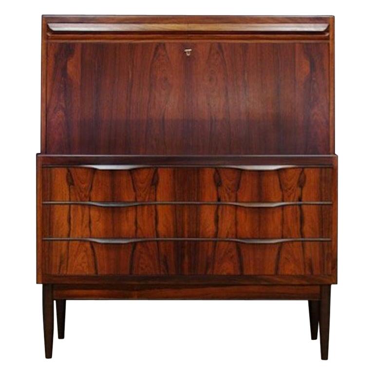 Ib Kofod-Larsen Rosewood Secrétaire Danish Design, 1970s For Sale