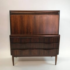 Ib Kofod Larsen Rosewood Secretary Cabinet