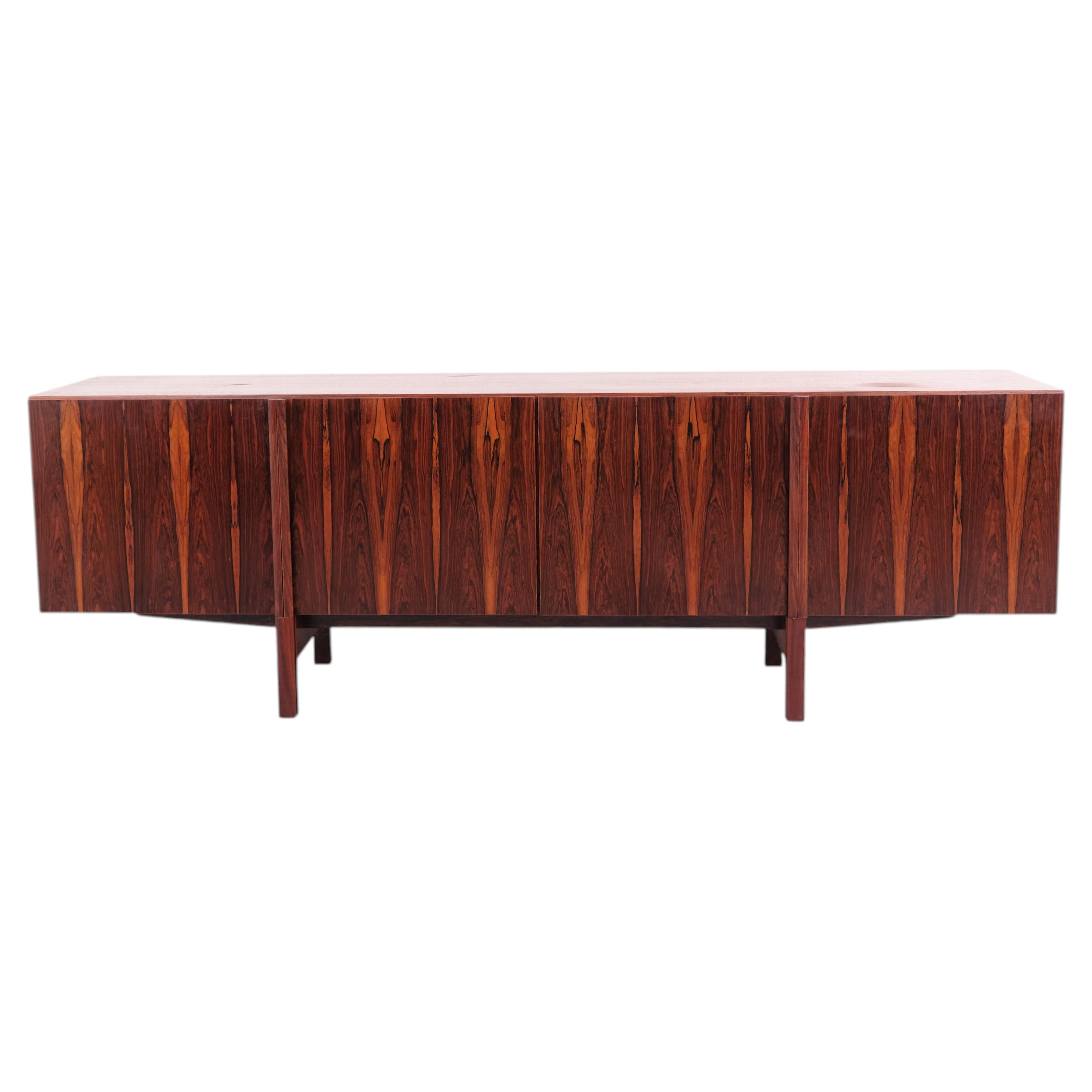 Ib Kofod-Larsen Rosewood Sideboard by Faarup Møbelfabrik, 1960s For Sale