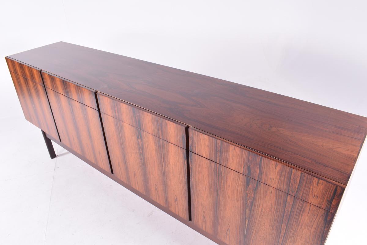 Woodwork Ib Kofod Larsen Style Rosewood Sideboard for Faarup Møbelfabrik, 190s
