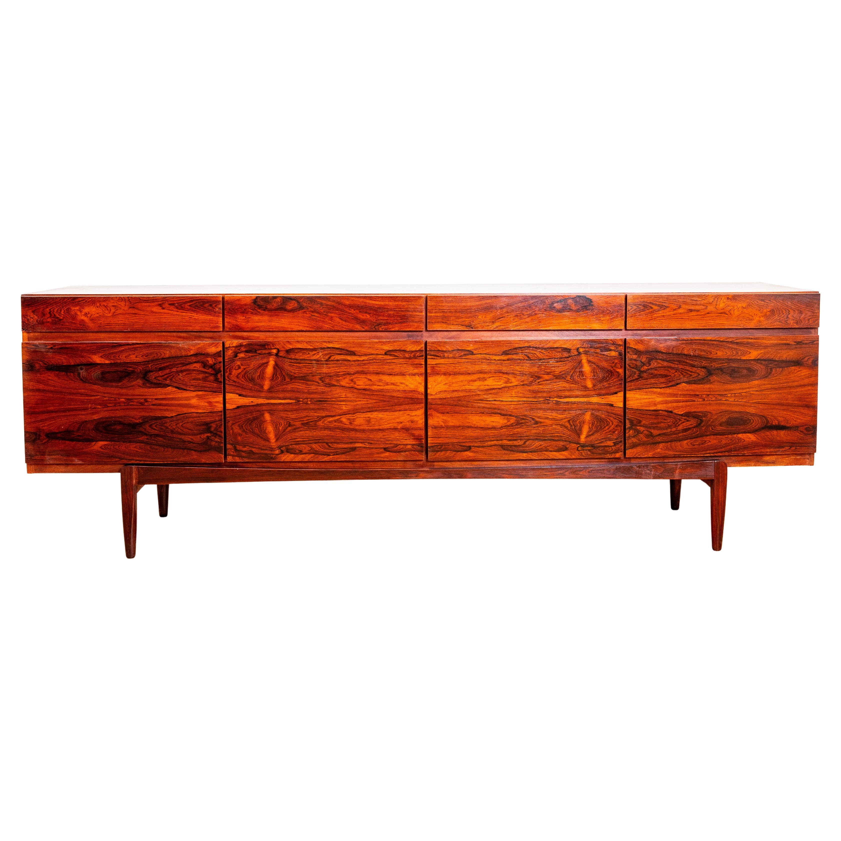 Ib Kofod-Larsen Rosewood Sideboard, Model FA-66 for Faarup Møbelfabrik, Denmark