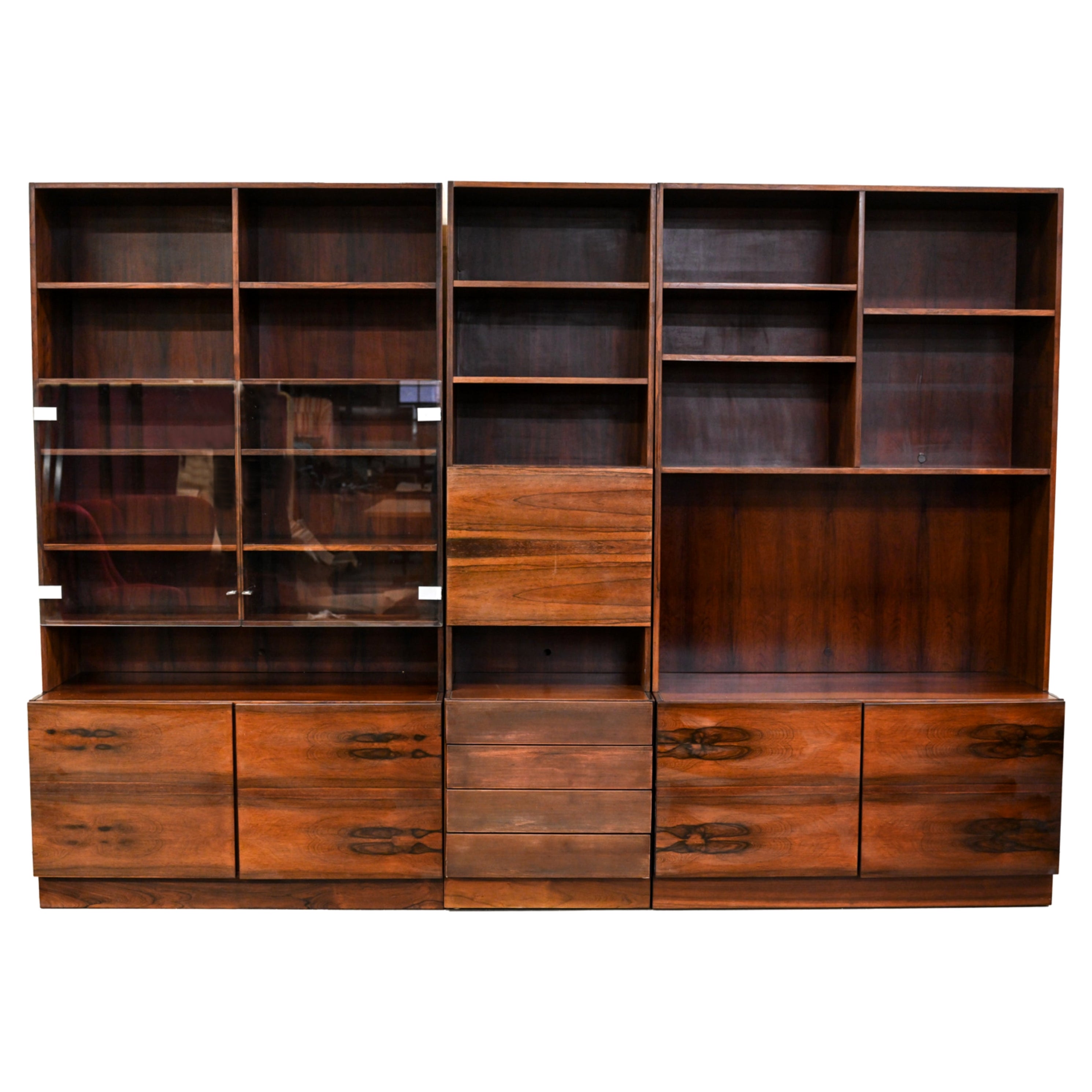 Ib Kofod-Larsen Rosewood Wall Unit