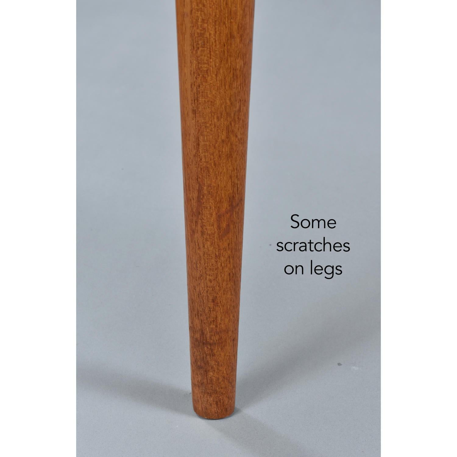 Ib Kofod Larsen Round To Oval Expanding Danish Teak Dining Table 3