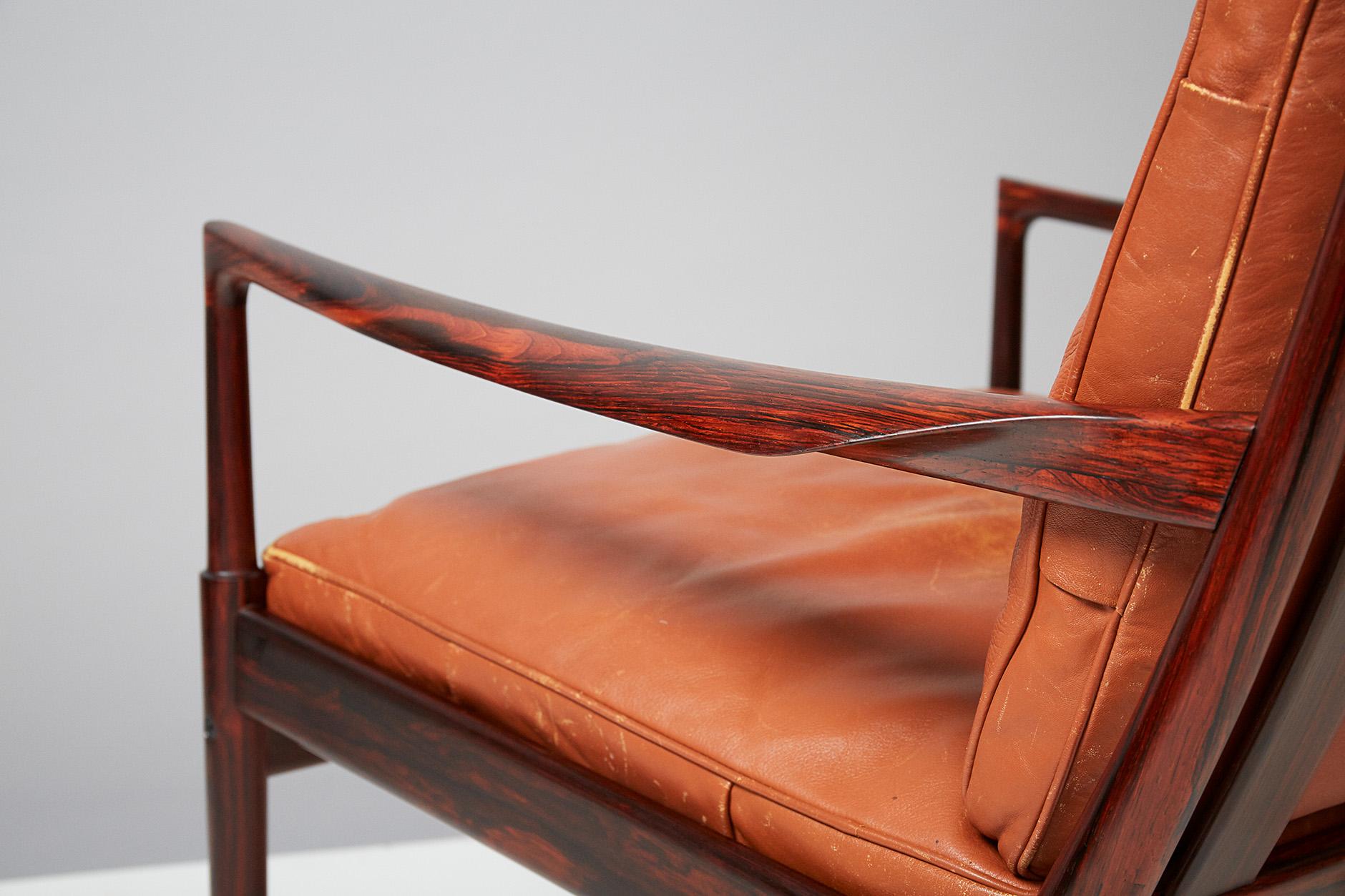 Ib Kofod-Larsen Samso Chair, Rosewood 3
