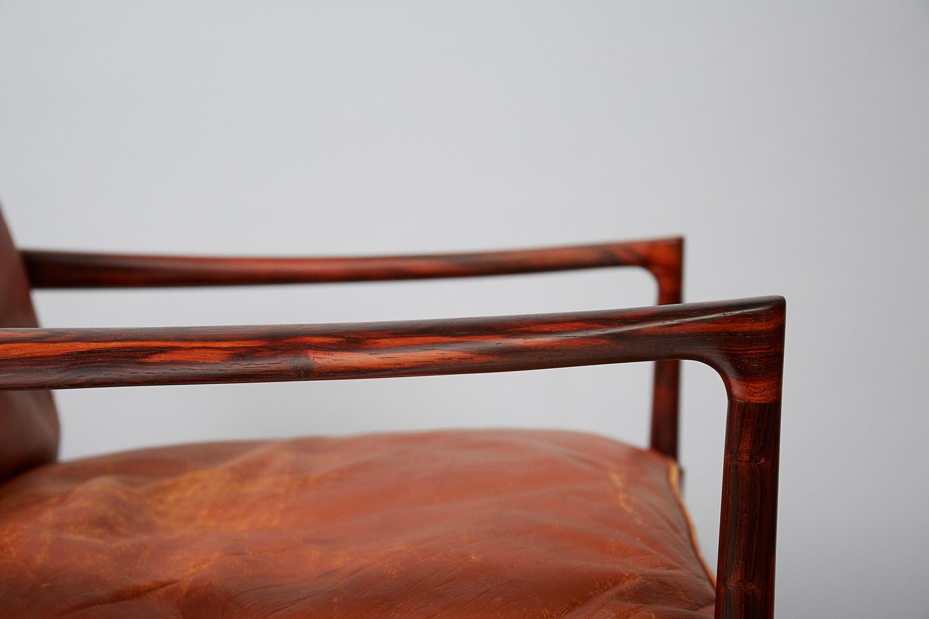 Ib Kofod-Larsen Samso Chair, Rosewood 1