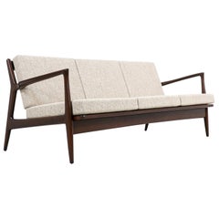 Ib Kofod-Larsen Sculpted 3-Seat Sofa for Selig