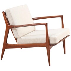 Ib Kofod-Larsen Sculpted Lounge Chair for Selig