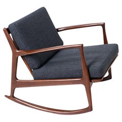 Ib Kofod Larsen Sculpted Rocking Chair by Selig