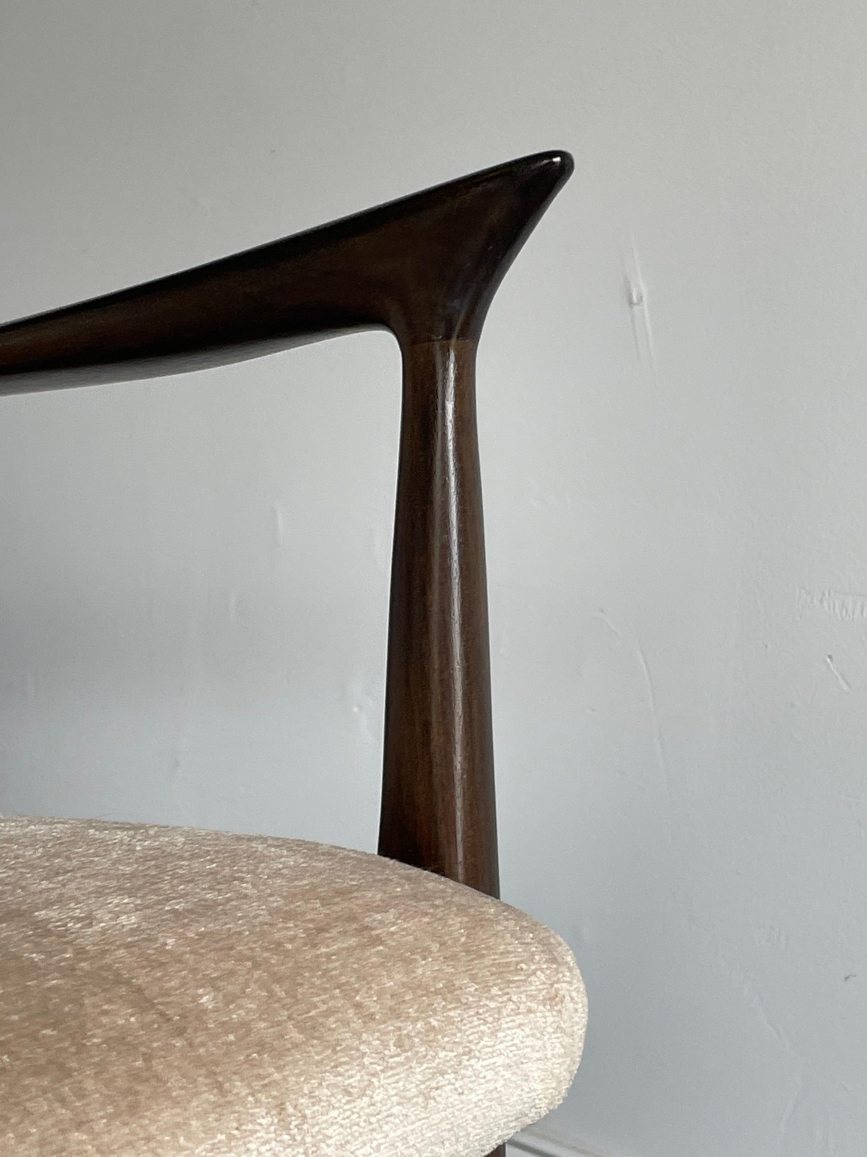 Ib Kofod Larsen Sculptural Lounge Chairs For Sale 4