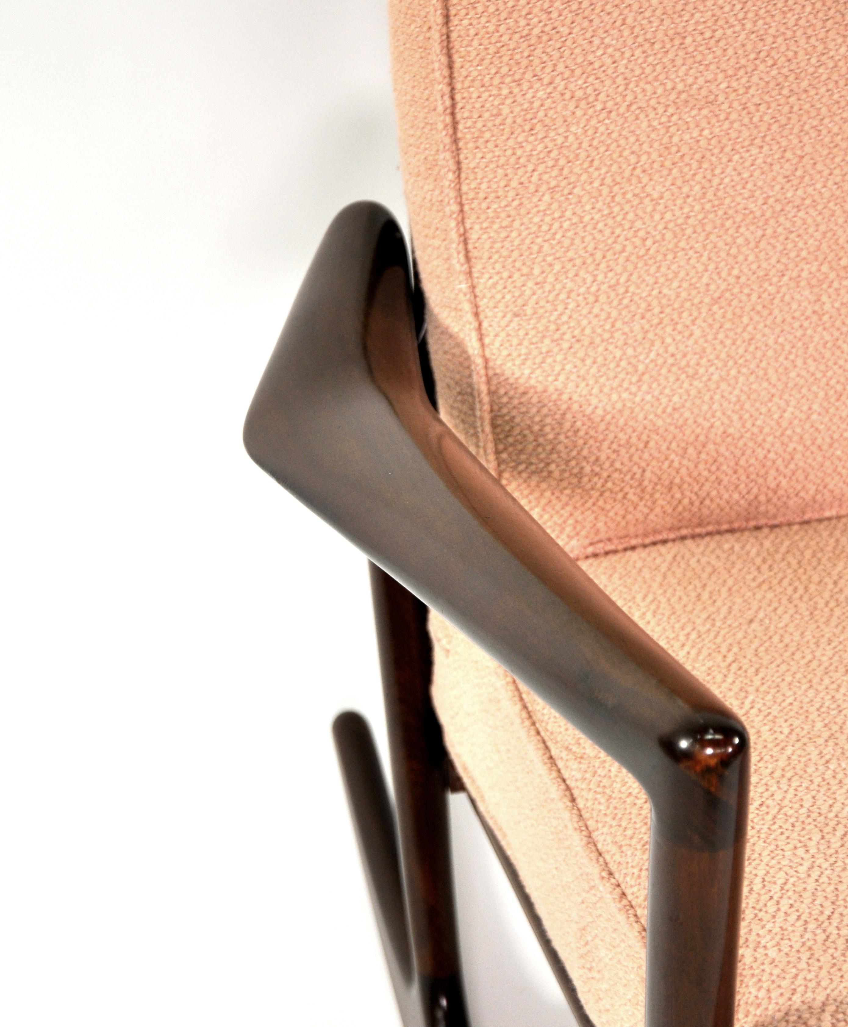 Ib Kofod-Larsen Sculptural Rocking Chair for Selig 2