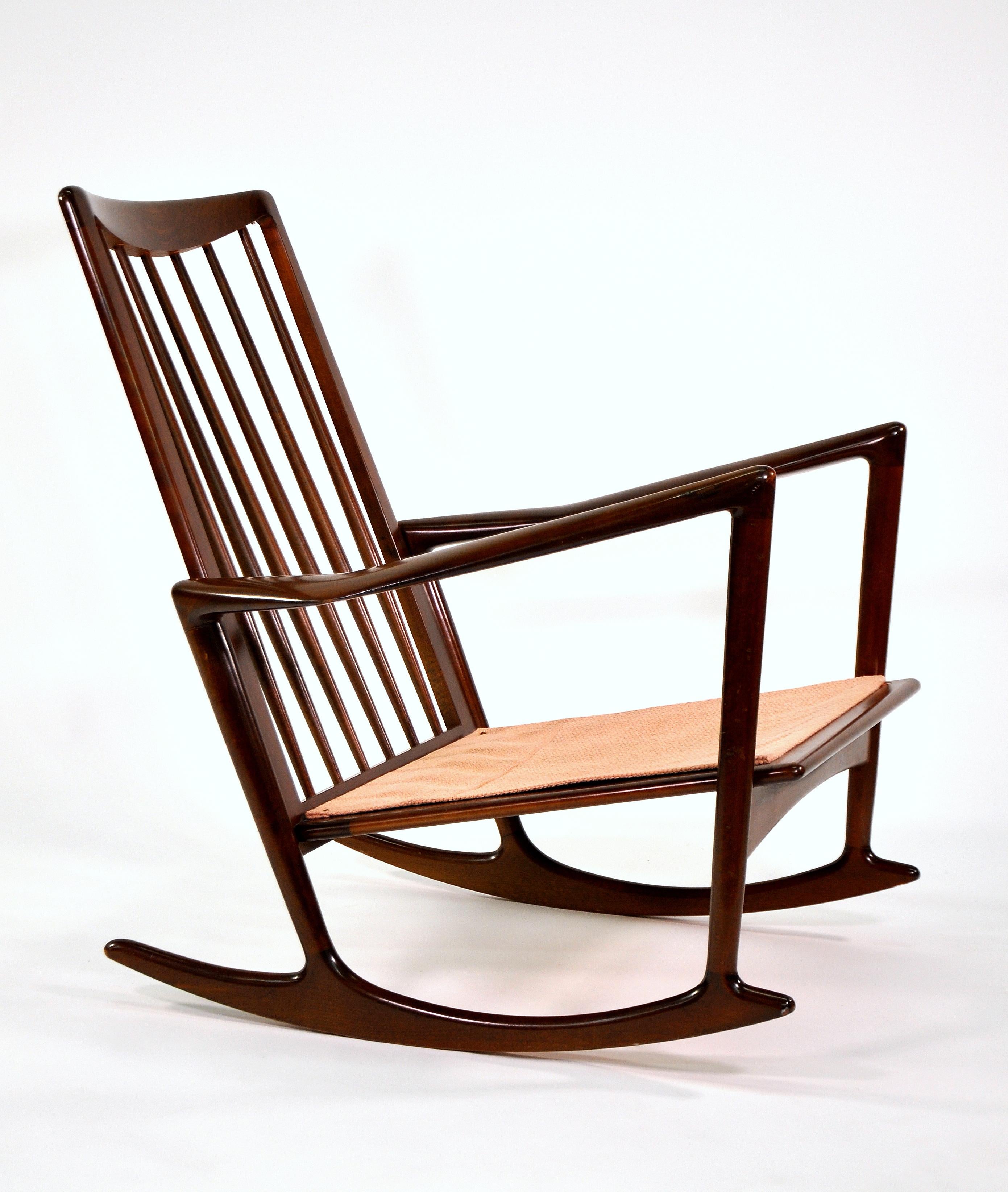 Ib Kofod-Larsen Sculptural Rocking Chair for Selig 4