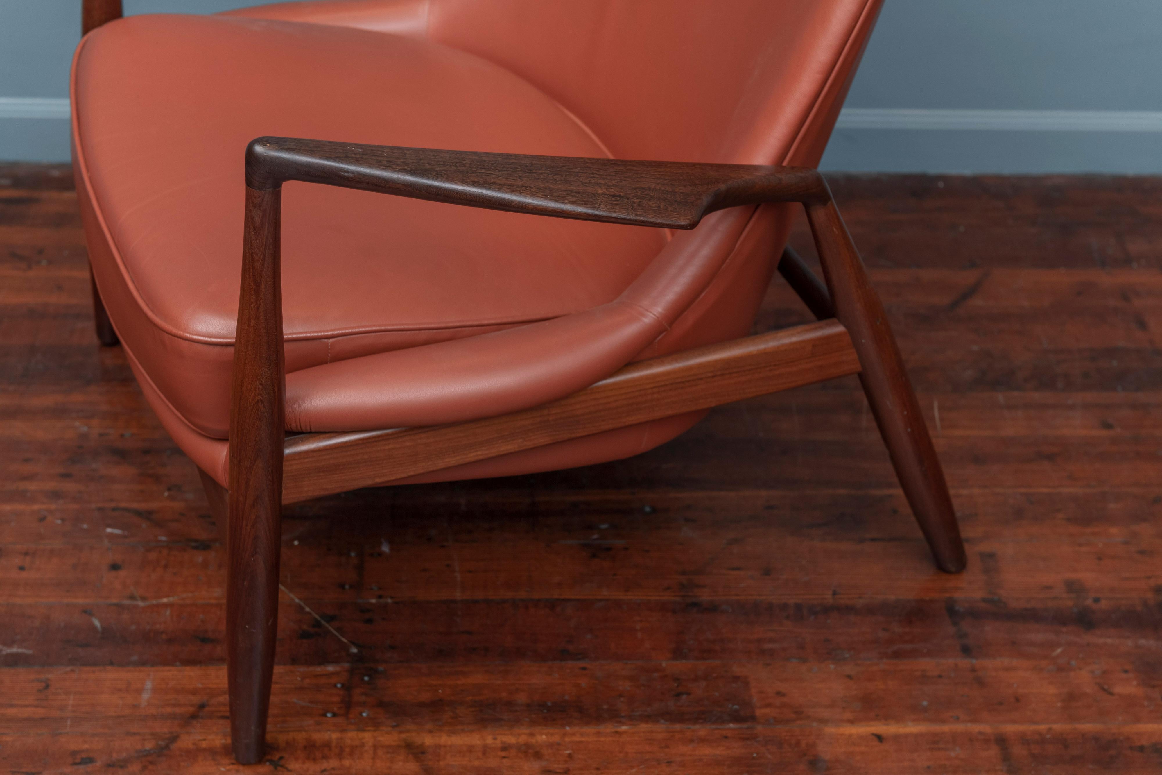 Mid-Century Modern Ib Kofod-Larsen Seal Chair for OPE, Denmark For Sale