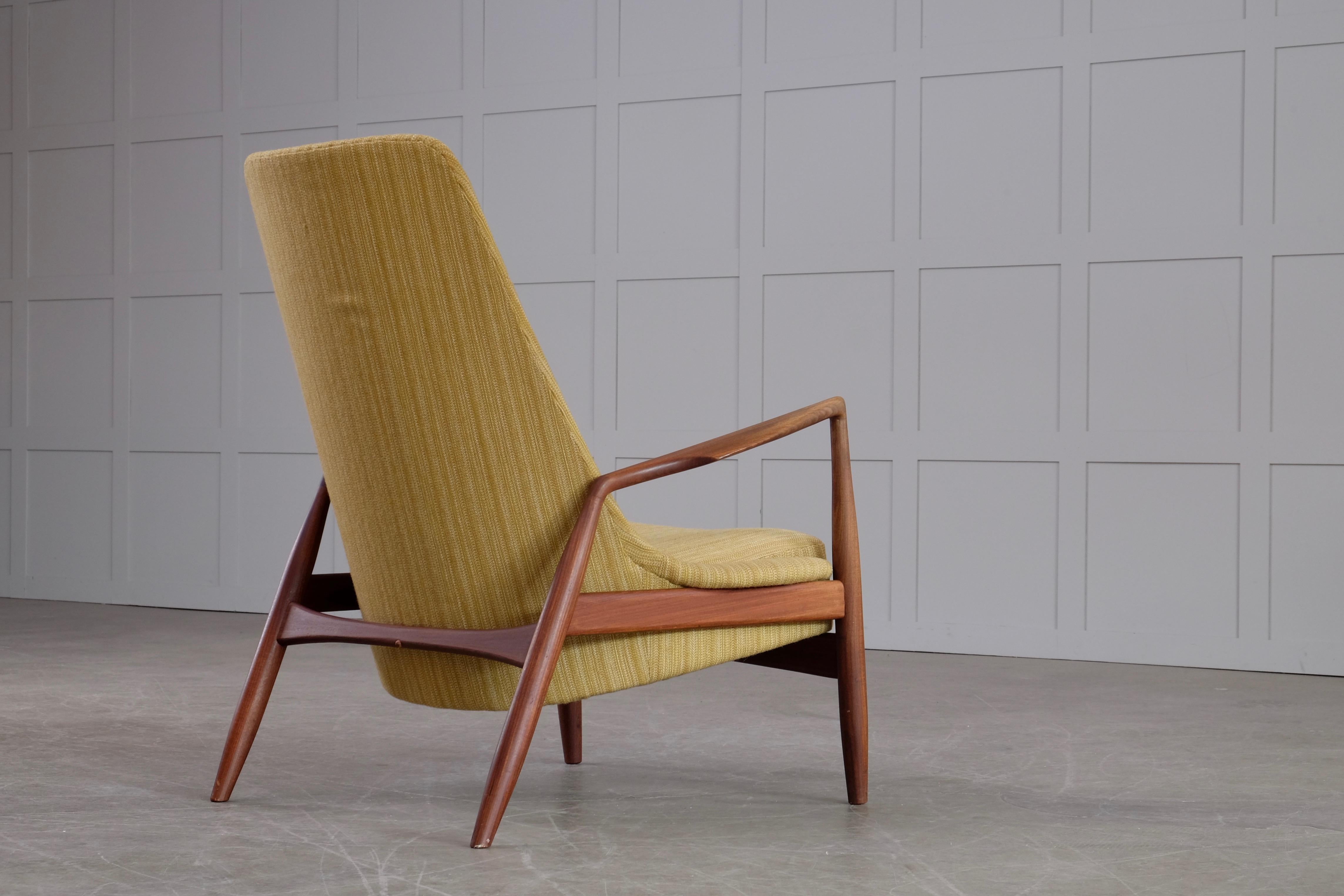 Fauteuil Sea de Ib Kofod-Larsen, années 1960 Bon état - En vente à Stockholm, SE