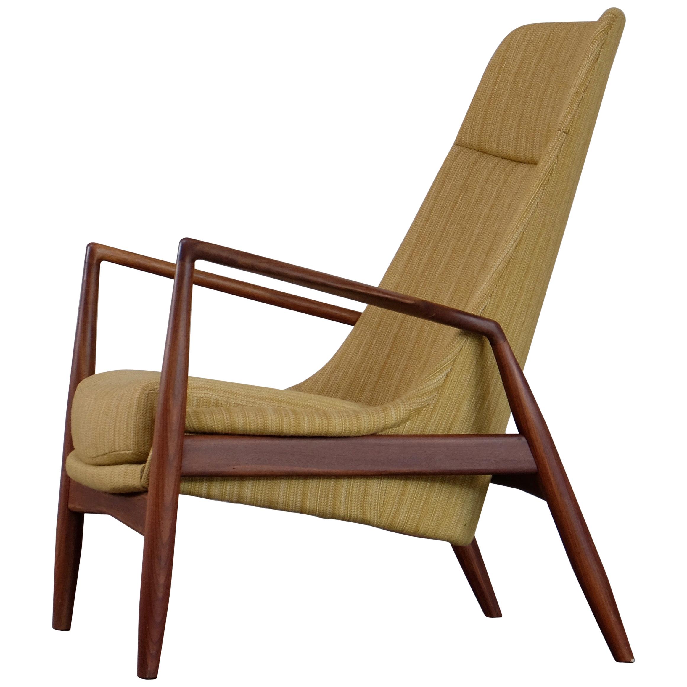 Ib Kofod-Larsen "Seal" Easy Chair, 1960s For Sale