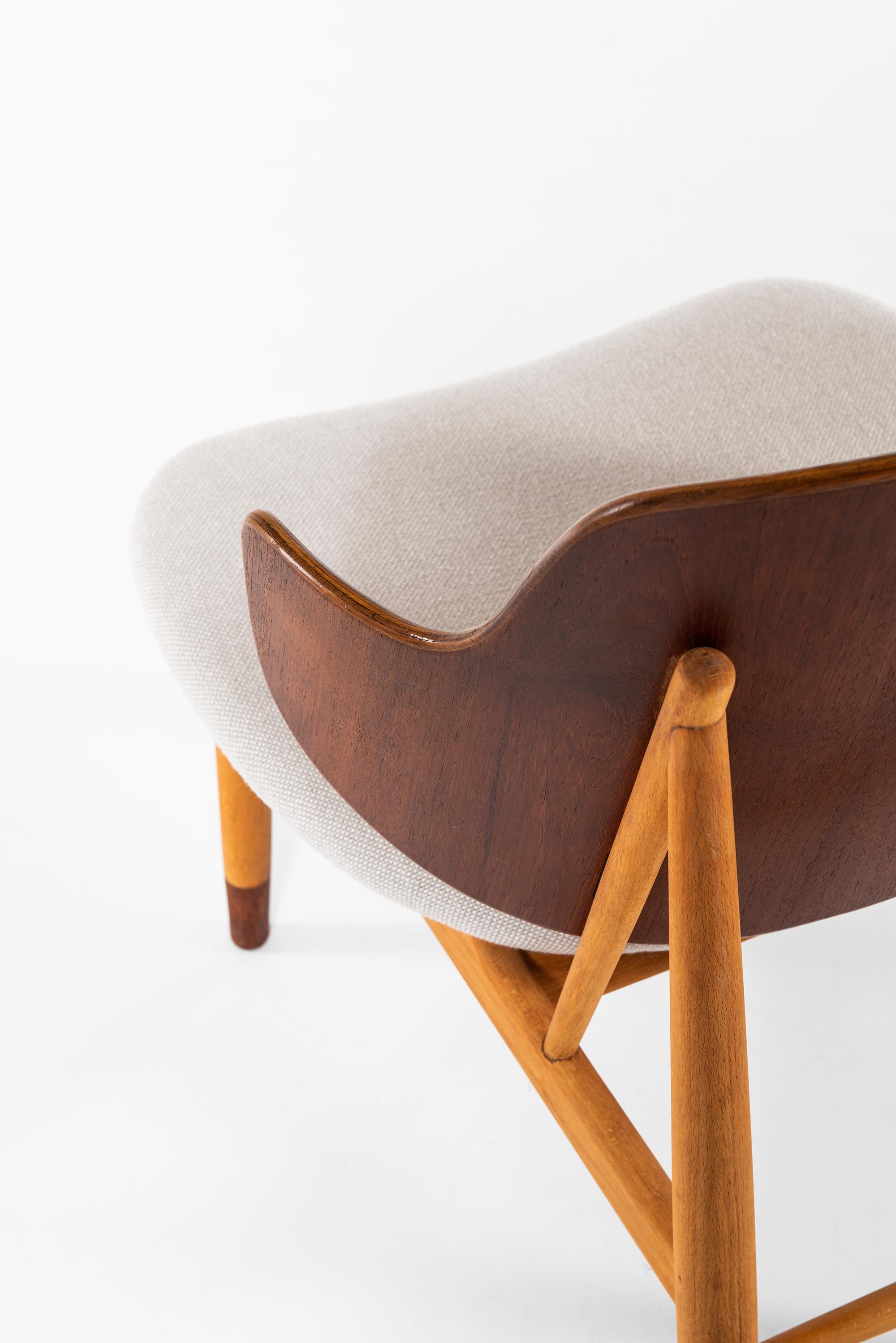 Ib Kofod-Larsen Shell Easy Chair Produced by Christensen & Larsen in Denmark 2