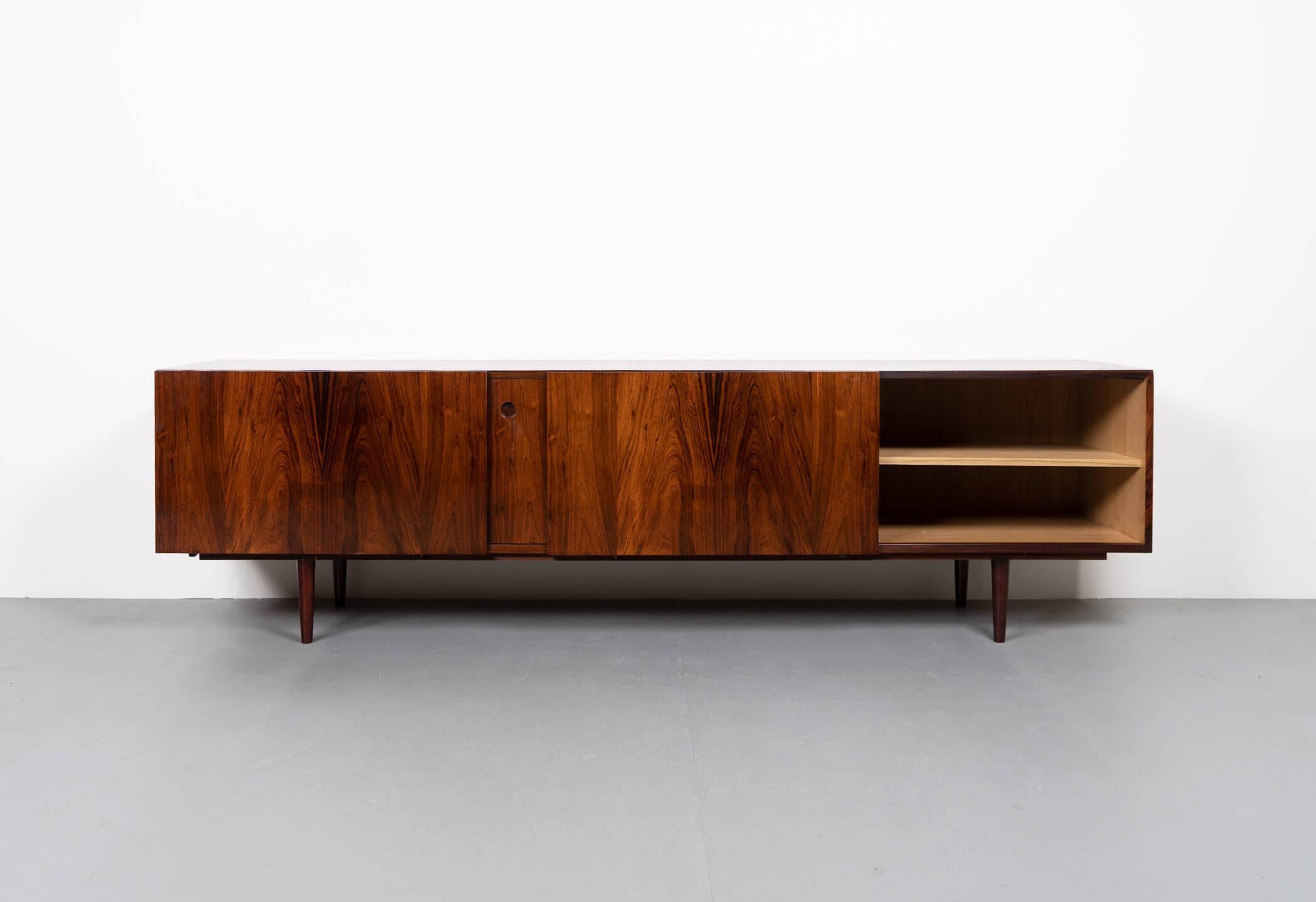 Danish Ib Kofod Larsen Sideboard in Rosewood, Faarup Møbelfabrik, Denmark, 1960s