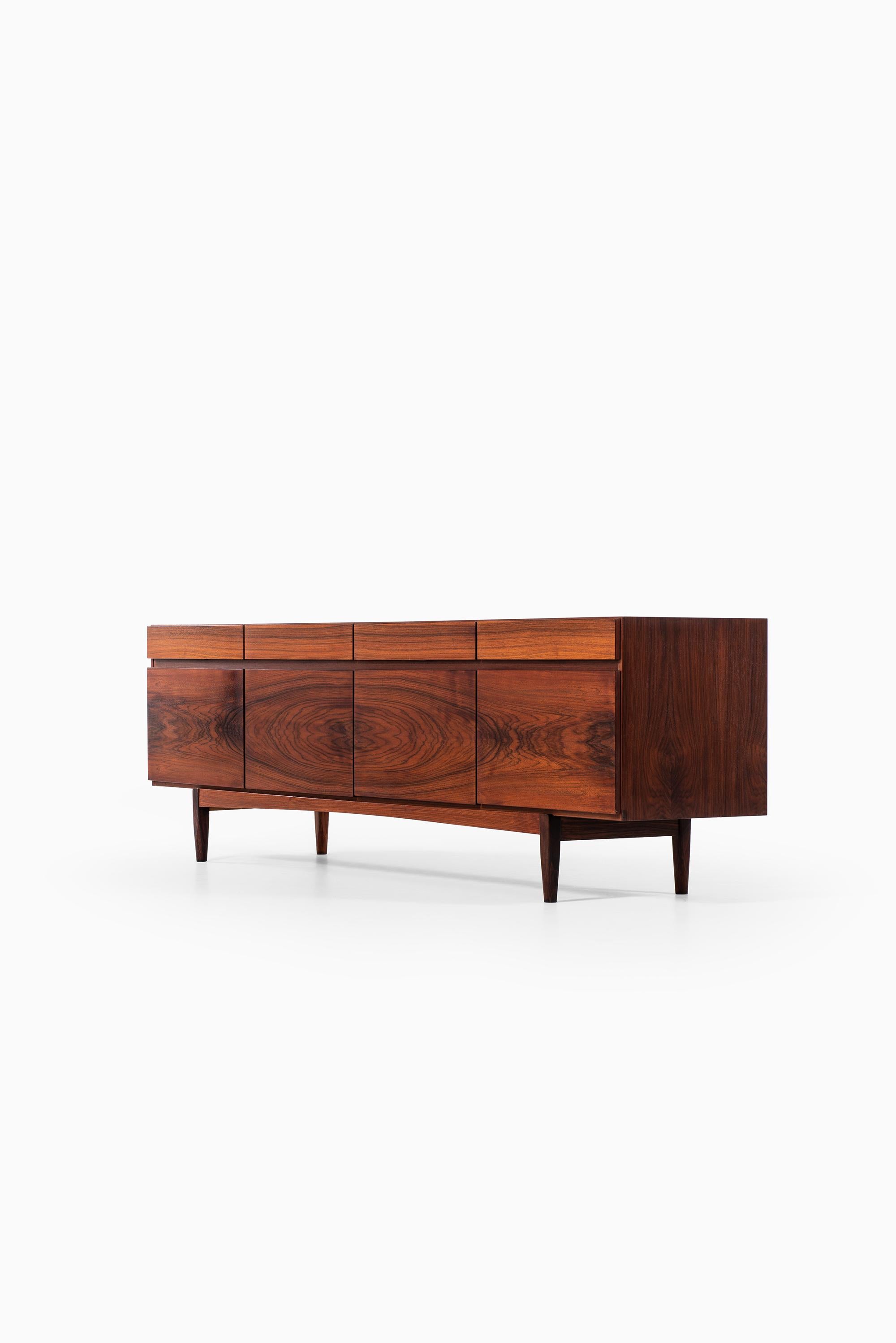 Rosewood Ib Kofod-Larsen Sideboard Model FA-66 by Faarup Møbelfabrik in Denmark