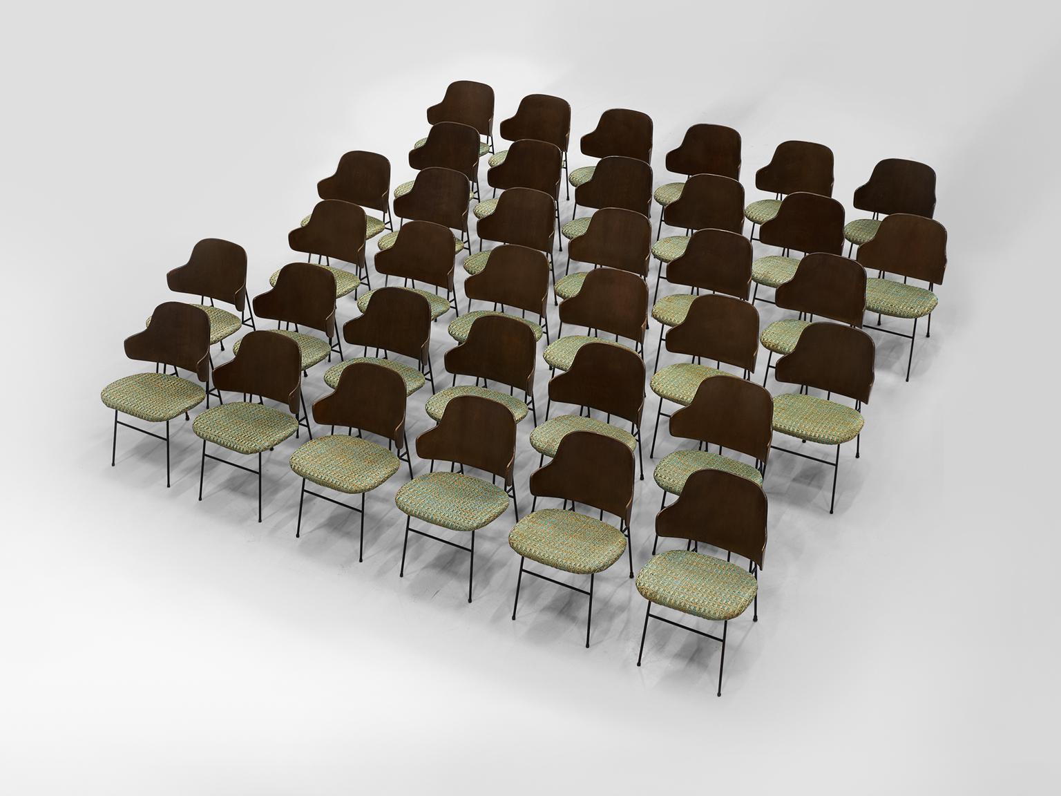 Ib Kofod-Larsen Six Penguin Dining Chairs 3