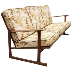 IB Kofod-Larsen Sled Sofa for Selig, Two Available