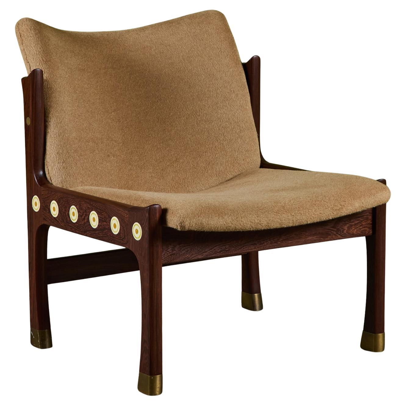 Ib Kofod Larsen Slipper Chair From the Megiddo Collection