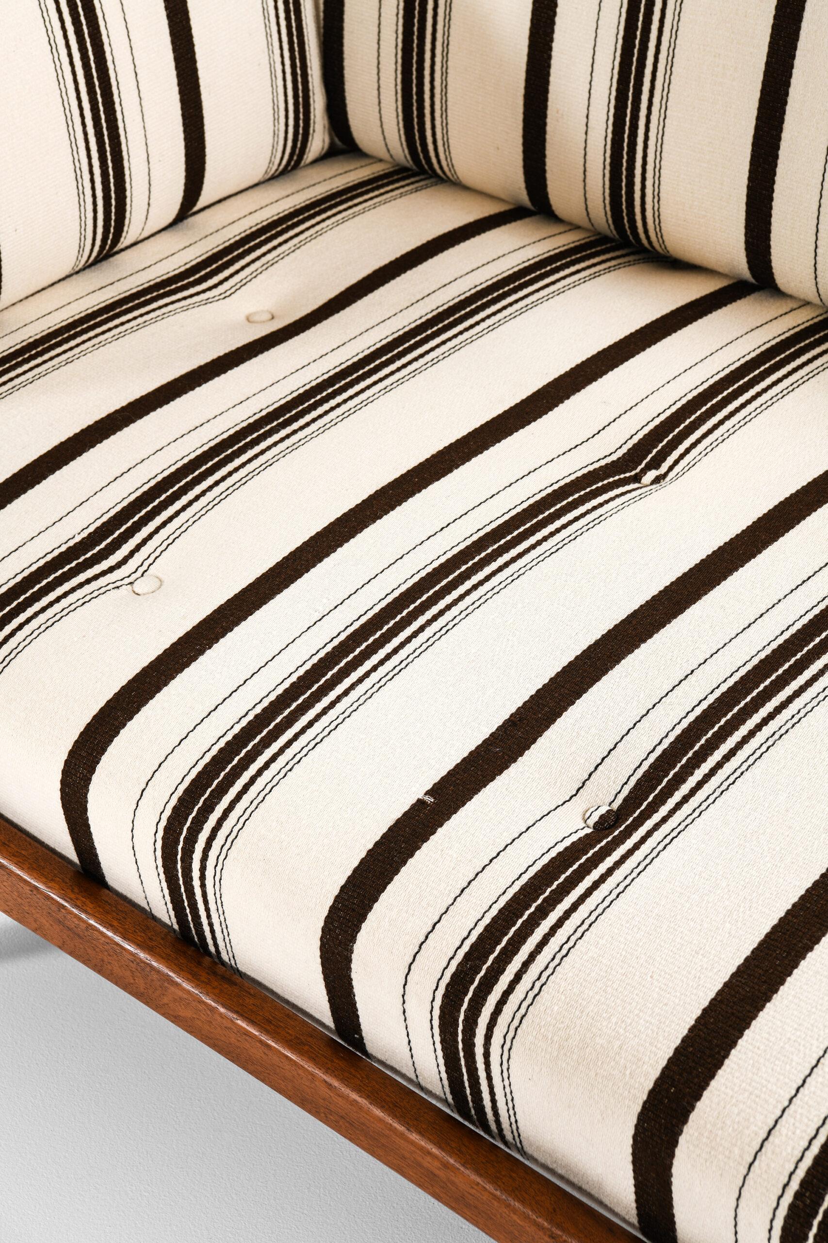 Swedish Ib Kofod-Larsen Sofa / Daybed Produced by Seffle Möbelfabrik