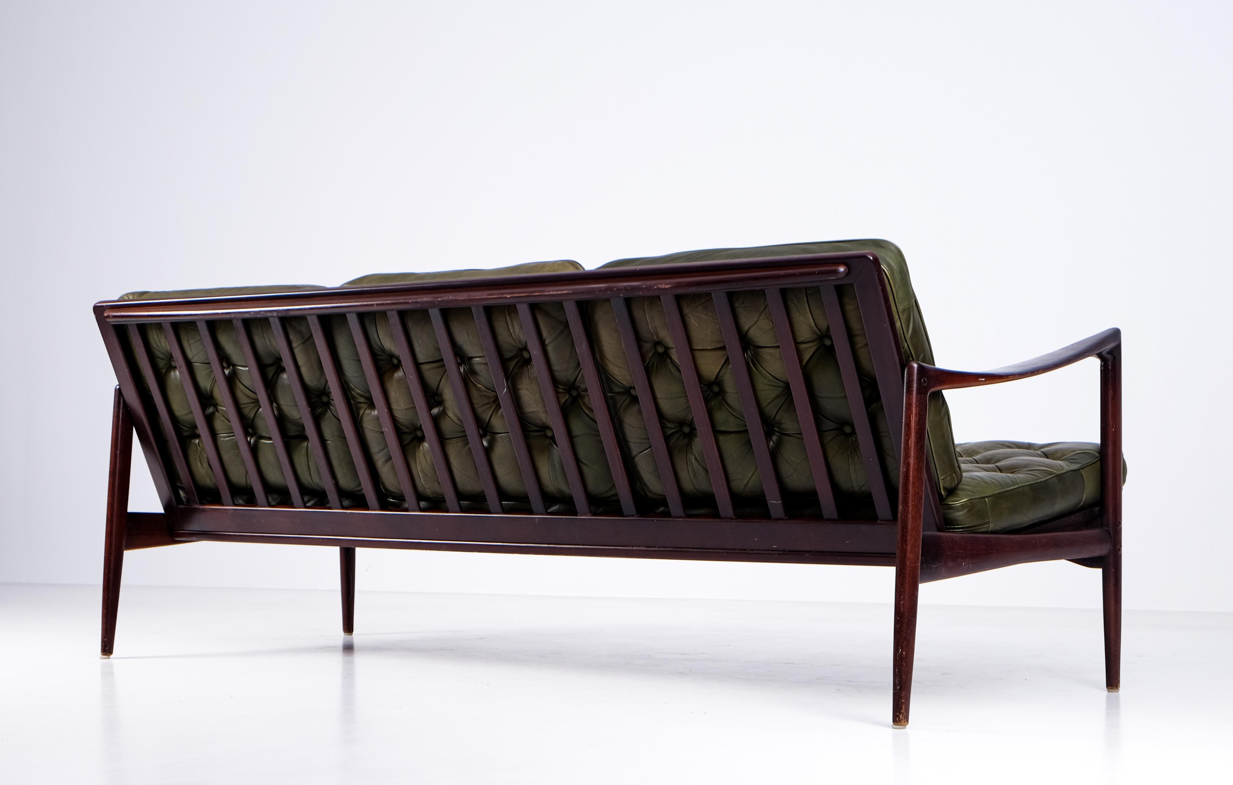 Ib Kofod-Larsen Sofa Model Kandidaten, 1960s For Sale 7