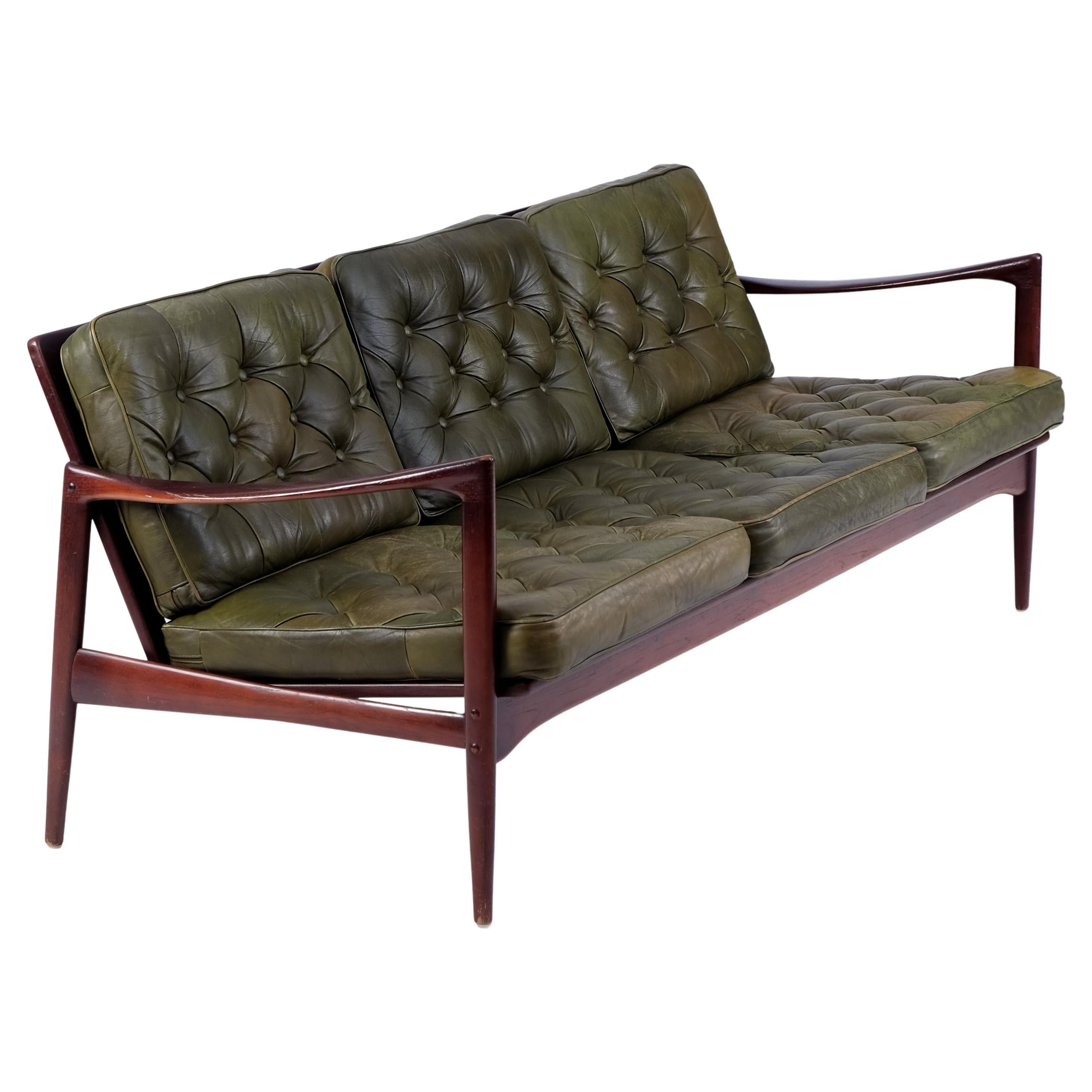 Ib Kofod-Larsen Sofa Model Kandidaten, 1960s For Sale