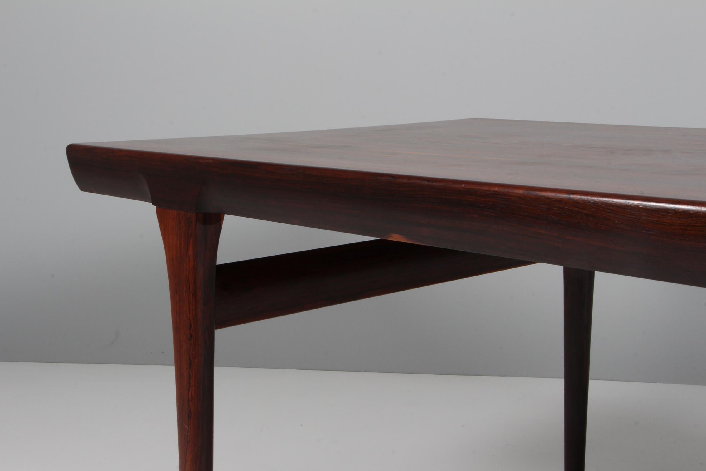 Rosewood Ib Kofod-Larsen Sofa Table, Teak