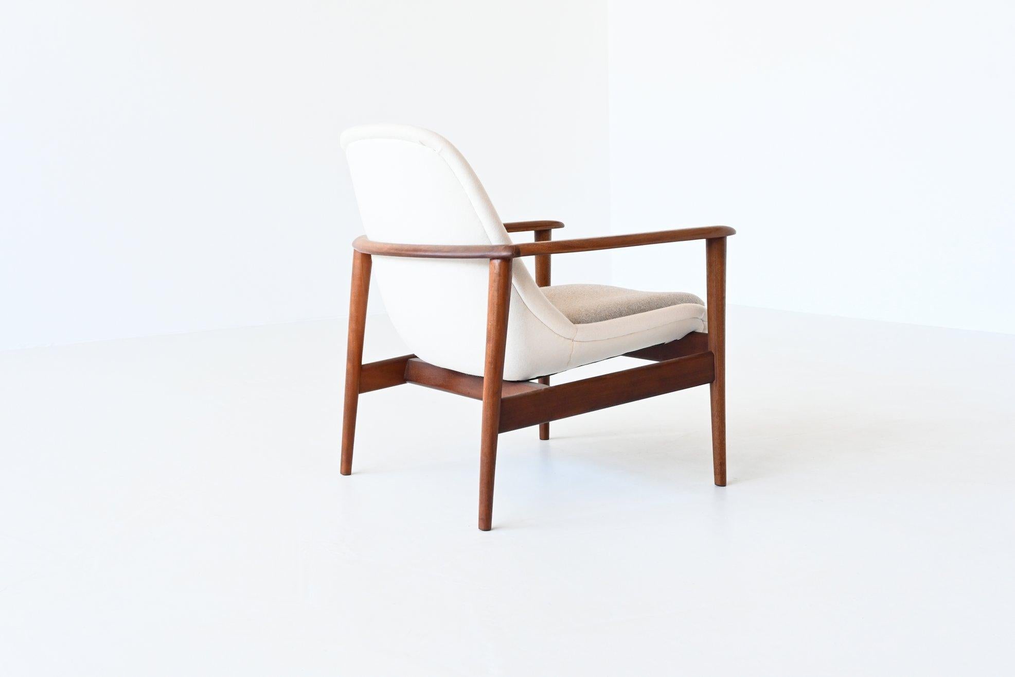 IB Kofod Larsen Style Scandinavian Lounge Chair, Denmark, 1960 3