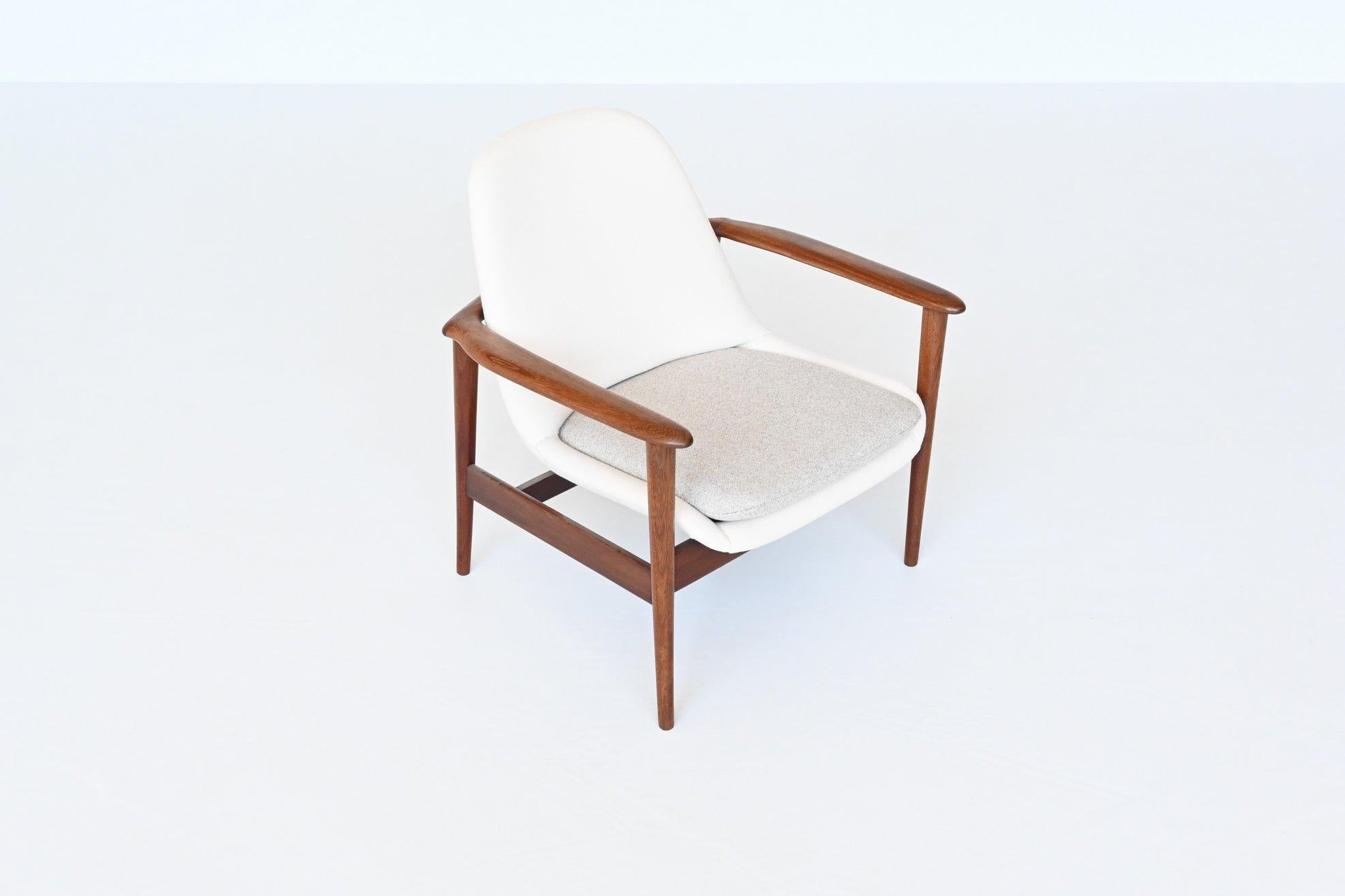IB Kofod Larsen Style Scandinavian Lounge Chair, Denmark, 1960 9