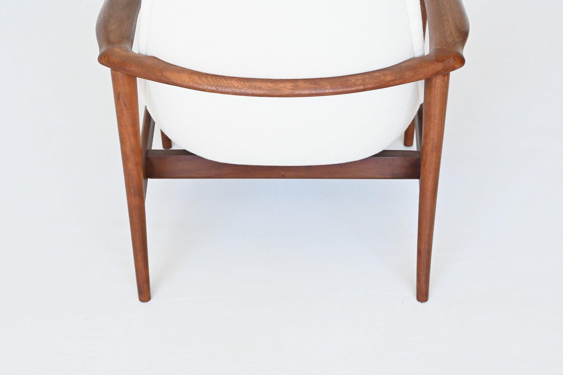 IB Kofod Larsen Style Scandinavian Lounge Chair, Denmark, 1960 2