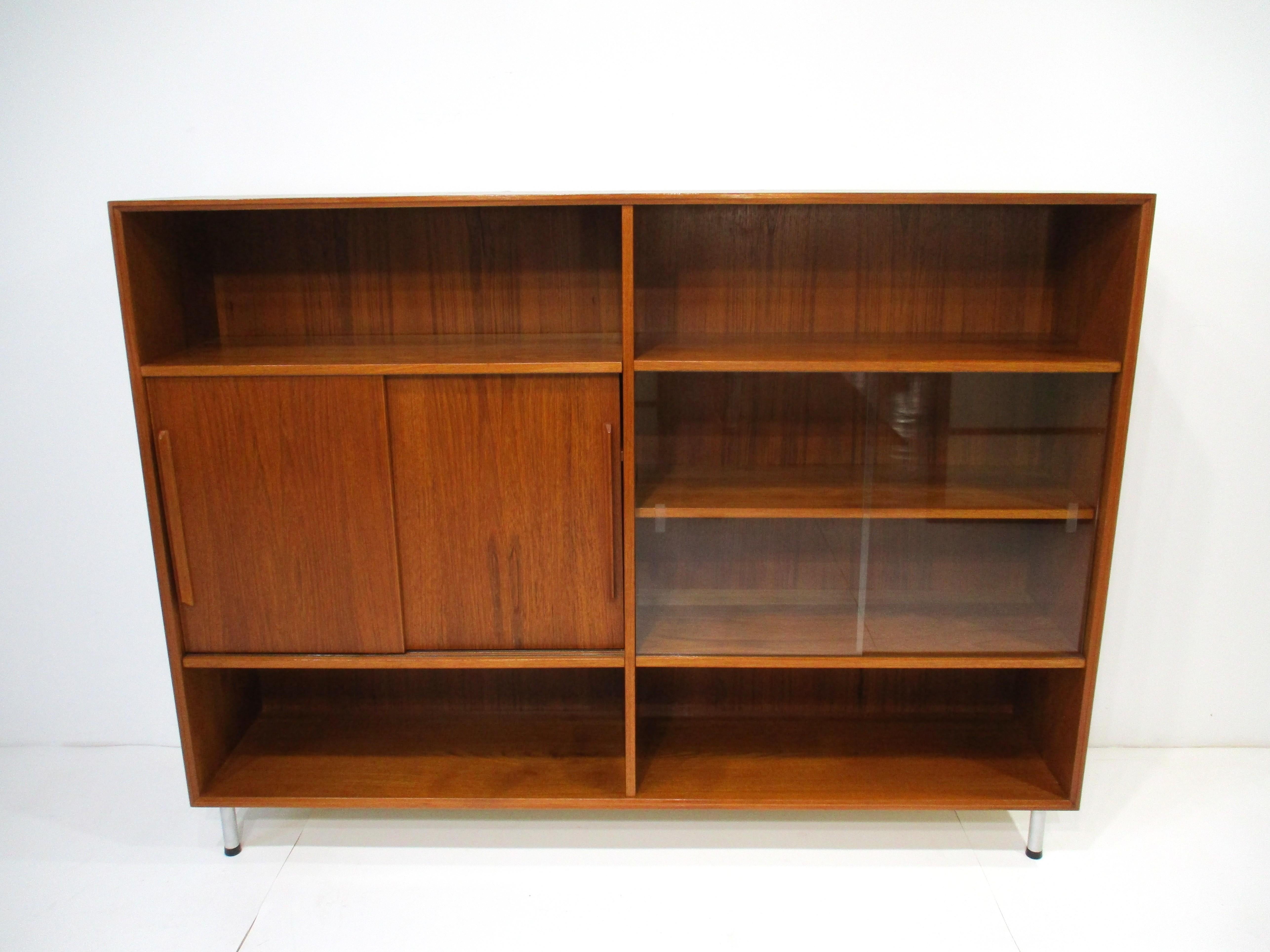 Libreria Ib Kofod Larsen in teak Danimarca in vendita 4