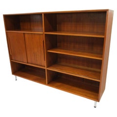 Ib Kofod Larsen Teak Bookcase Denmark